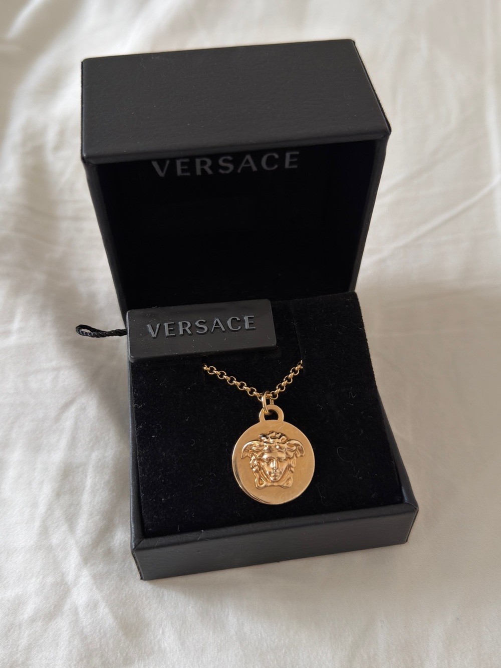 Versace pendant necklace